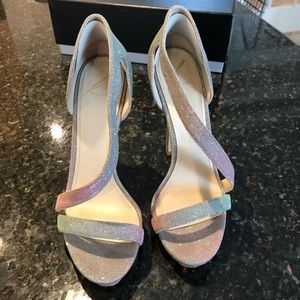 Brian Atwood Consort Iridescent Shoes